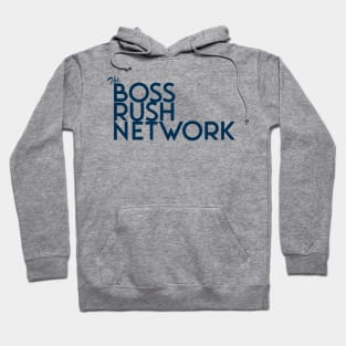 Boss Rush Network Logo (Navy Blue) Hoodie